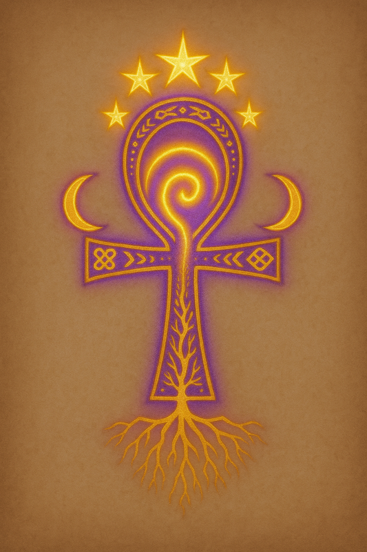 Ankh Flame Tee