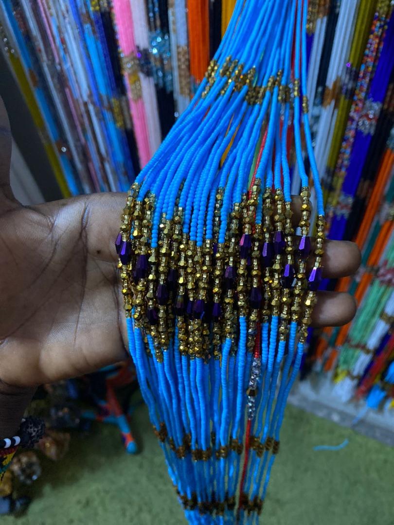KRS Spirit‑Laced Waist Beads