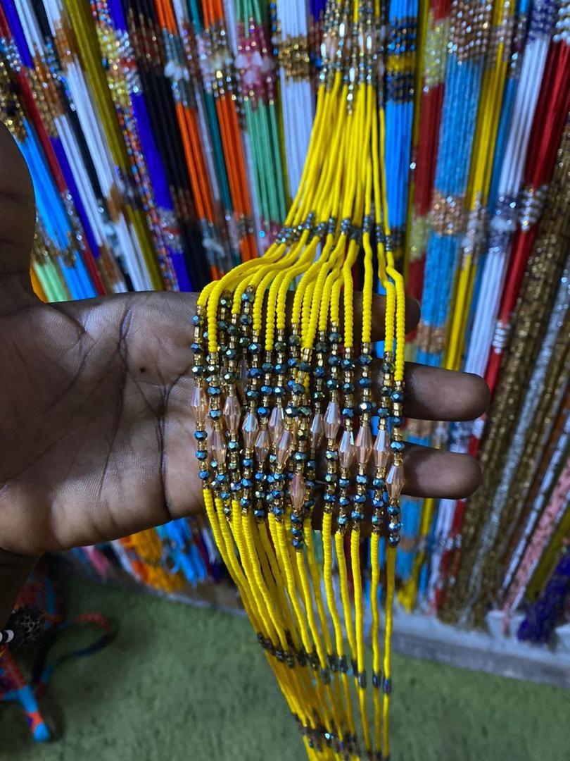 KRS Spirit‑Laced Waist Beads